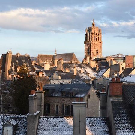 Appartement T4 Vue Unique Rodez Exteriör bild