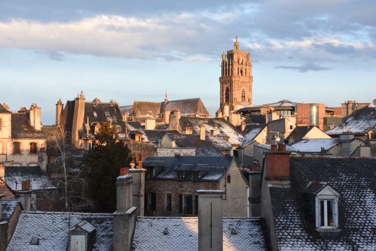 Appartement T4 Vue Unique Rodez Exteriör bild